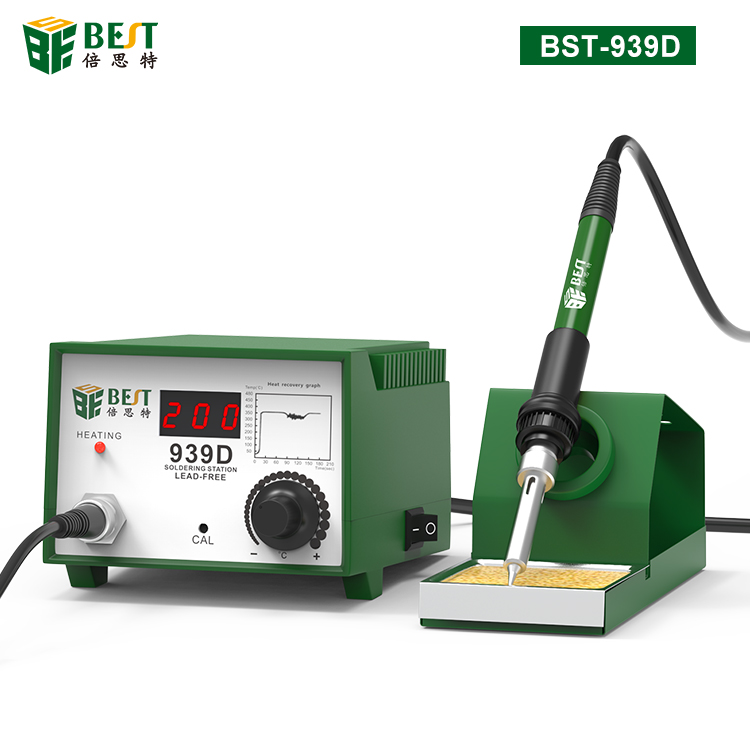 BST-939D 無鉛智能數(shù)顯焊臺 防靜電恒溫焊臺